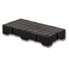 Piso estrado alto 82 x 41 x 13 cm preto - Target Pro