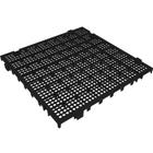 Piso Plástico Modular Preto 50x50cm - 42526 - PRESTO