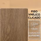 Piso Vinílico clicado Carvalho Supreme 1,22m x 18cm 2,196m2 caixa