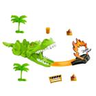 Pista Ataque Dino Radical Tipo Hotwheels C/ Carrinho - Brinquedo infantil