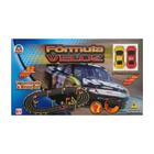 Pista De Carrinho Hot Wheels Com Controle 380cm BR082 - CORDEIRO HOME