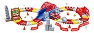 Pista Bombeiro Track Comtunel 157 Peças 6287 - Dmtoys - Dm Toys