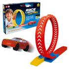 Pista C/ Carrinho, Lançador Looping Brinquedo Tipo HotWheels - Samba Toys