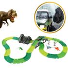 Pista Carrinho Dino Dinossauro Track Radical 252pç Infantil