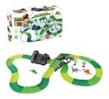 Pista Carrinho Dino Dinossauro Track Radical Infantil 252pçs - Art Brink