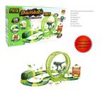 Pista Carrinho Dinossauro Brinquedo Looping 119 Peças - DM TOYS