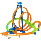 Hot Wheels Pista De Brinquedo Corrida Multi Loop - 34cm Mattel
