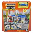 Pista de Carrinho Matchbox Mecânica Mattel Com 1 Veículo