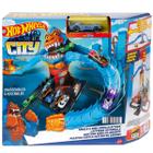 Pista De Carrinhos Hotwheels Cidade Ataque Gorila Extensível