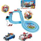 Pista de corrida de caça-níqueis Carrera First Paw Patrol com 2 carros