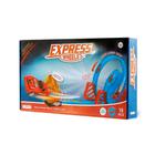 Pista de Corrida Power Track Duplo Loop 360º 1 Carrinho e 15 Peças Indicado para +5 Anos Multikids - BR1021