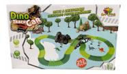 Pista Dino Dinossauro Track Car Infantil Radical Carro 252pç - Art Brink