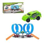 Pista divertida para carrinho looping