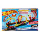 Pista Hot Wheels Action Multi Loop Race-Of - Mattel