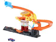 Playset Pizzera Hot Wheels Ataque De Cobra Pista Hot Wheels City