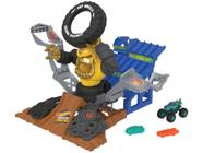 Pista Hot Wheels Monster Trucks Arena Demolição - Gor-Zilla Destruto Mattel