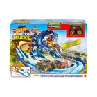 Pista Hot Wheels Monster Trucks Ed Escorpião Super Impulso