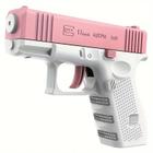 Pistola de Água Recarregável Infantil Longo Alcance e Tiro Contínuo Rosa