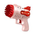 Pistola de Bolhas Iluminada Gatling Blaster - 29 Furos - Para Crianças de 6 a 14 Anos