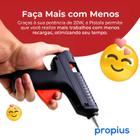 Pistola De Cola Quente Bivolt 20w Bico Fino Artesanato Máquina Aplicador Ponta Papelaria Pequena Grande Trabalho Escolar