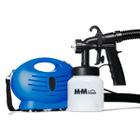 Pistola De Pintura Pulverizadora De Tinta 650 Watts Azul Mm House