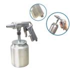 Pistola Revolver de Pintura Sucção Pressão Bico 0.6mm Copo 1000ml Importway Iwpps-1B