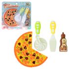 Pizza de Brinquedo Cozinha para Criança Comida Pizzaria Pizzaiolo brincadeira
