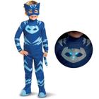PJ Máscaras Catboy Deluxe Light-Up Toddler tamanho 2T Boys Costume