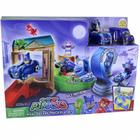 PJ Masks Pistas De Rivais Com Veiculo Menino Gato Dtc