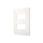 Placa 4x2 2 Modulos Branco Pial Plus+ 618506BC+