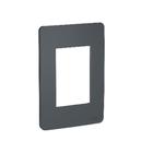 Placa 4X2 3 Postos Orion Stellar Black Schneider