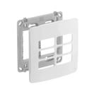 Placa 4x4 3+3 Postos Com Suporte - Weg Compose