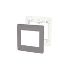 Placa 4X4 6 Módulos S730203224 Axis Grey Orion Schneider