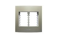 Placa 4X4 6MOD COM SUP INOVA PRO CLASS CHAMPAGNE - Alumbra