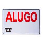 Placa Acesso 20x30 Alugo P-14