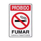 Placa Acesso 20x30 Proibido Fumar P-5