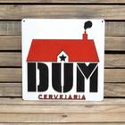 Placa Alto Relevo Dum Cervejaria Bar Decoração 44cm