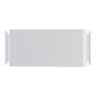 Placa Aria Interruptor Simples Branco Tramontina