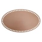 Placa Base Crochê Oval Nº1 Fio Malha - MDF - Universo do MDF