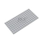 Placa Base DIY 8x16 com 12 Cores - 5 Peças de Blocos de Construção Criativos