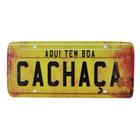 Placa Carro Decorativa Enfeite Cachaça Área de Lazer Mdf Madeira