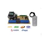 Placa Central Motor Portão X2 Para Ppa Rcg Gatter c/ Capacitor 12uf