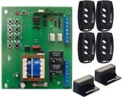 Placa Central Motor Rossi Dz3 Dz4 Nano Sensor Hall + 4 Controles 3 Canais + Suporte com Imã