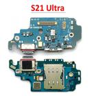 Placa Conector Carga S21 Ultra G998U Leitor Chip ( Versão U )