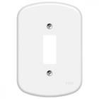 Placa Conjunto Fame Blanc 4X2 F-1 - 1 Interruptor - 784