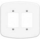 Placa Conjunto Fame Blanc 4X4 F-33 - 3 Interruptores + 3 Interruptores - 957