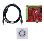 Placa Controladora Mach3 4 Eixos 100khz Interface Usb Cnc Nf