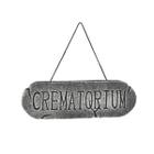 Placa crematorio halloween cromus 29007291