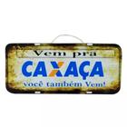 Placa De Carro Decorativa Madeira VPra Caxaça Você Também