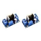 Placa de circuito Buck Step-Down do conversor DC-DC LM317 2PCS - DEVMO